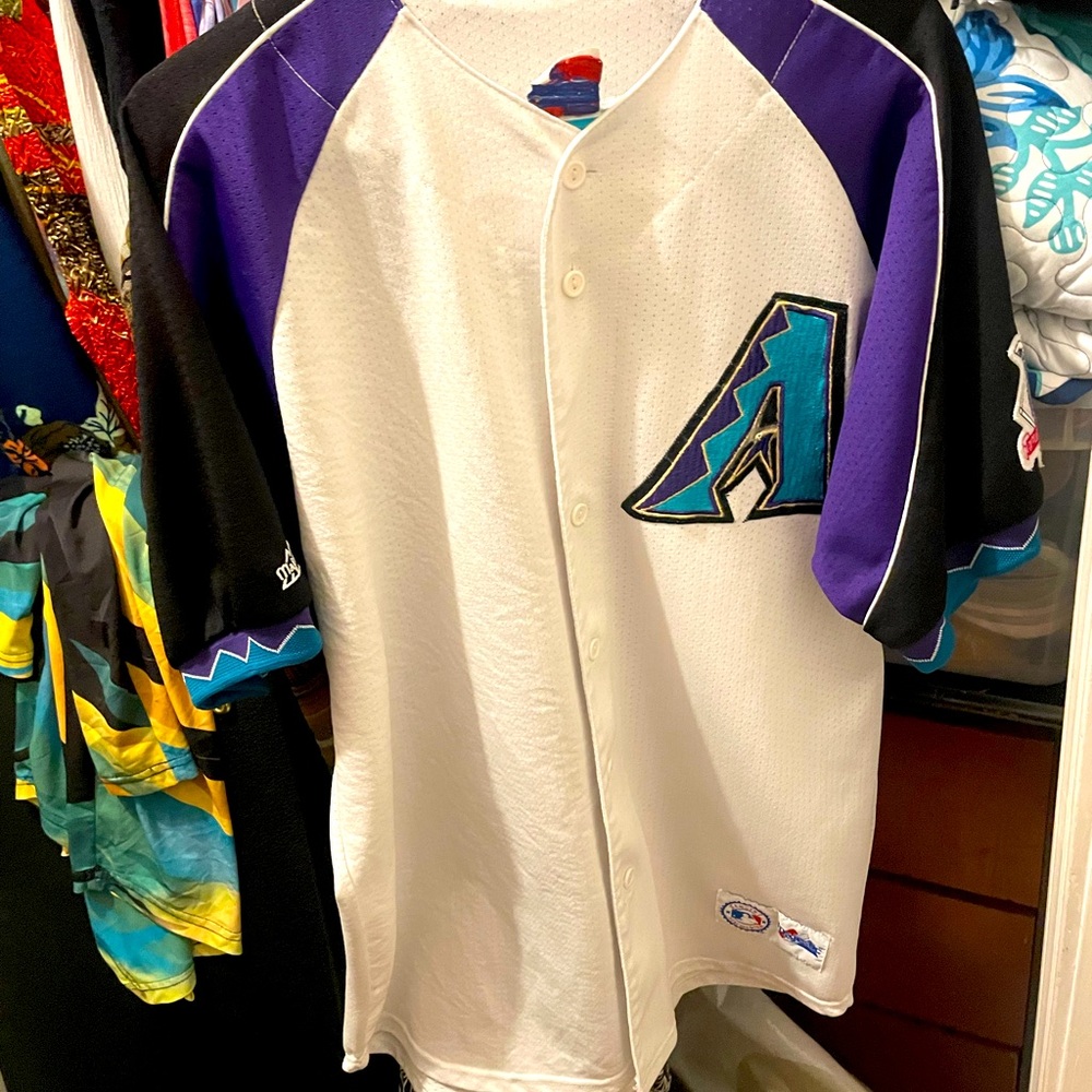 Vintage Matt Williams (#9) - Arizona Diamondbacks Baseball Jersey.